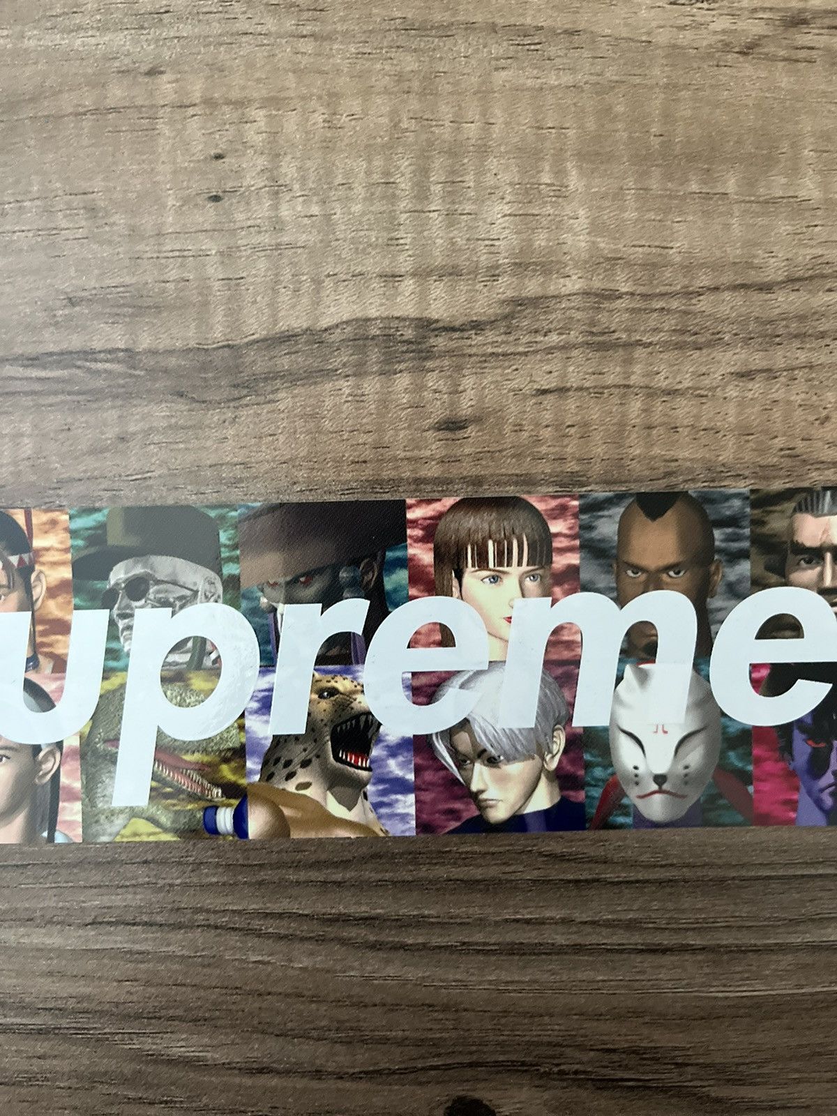 Supreme × Yohji Yamamoto Supreme Yohji Yamamoto Tekken Box Logo Sticker Size ONE SIZE - 3 Thumbnail