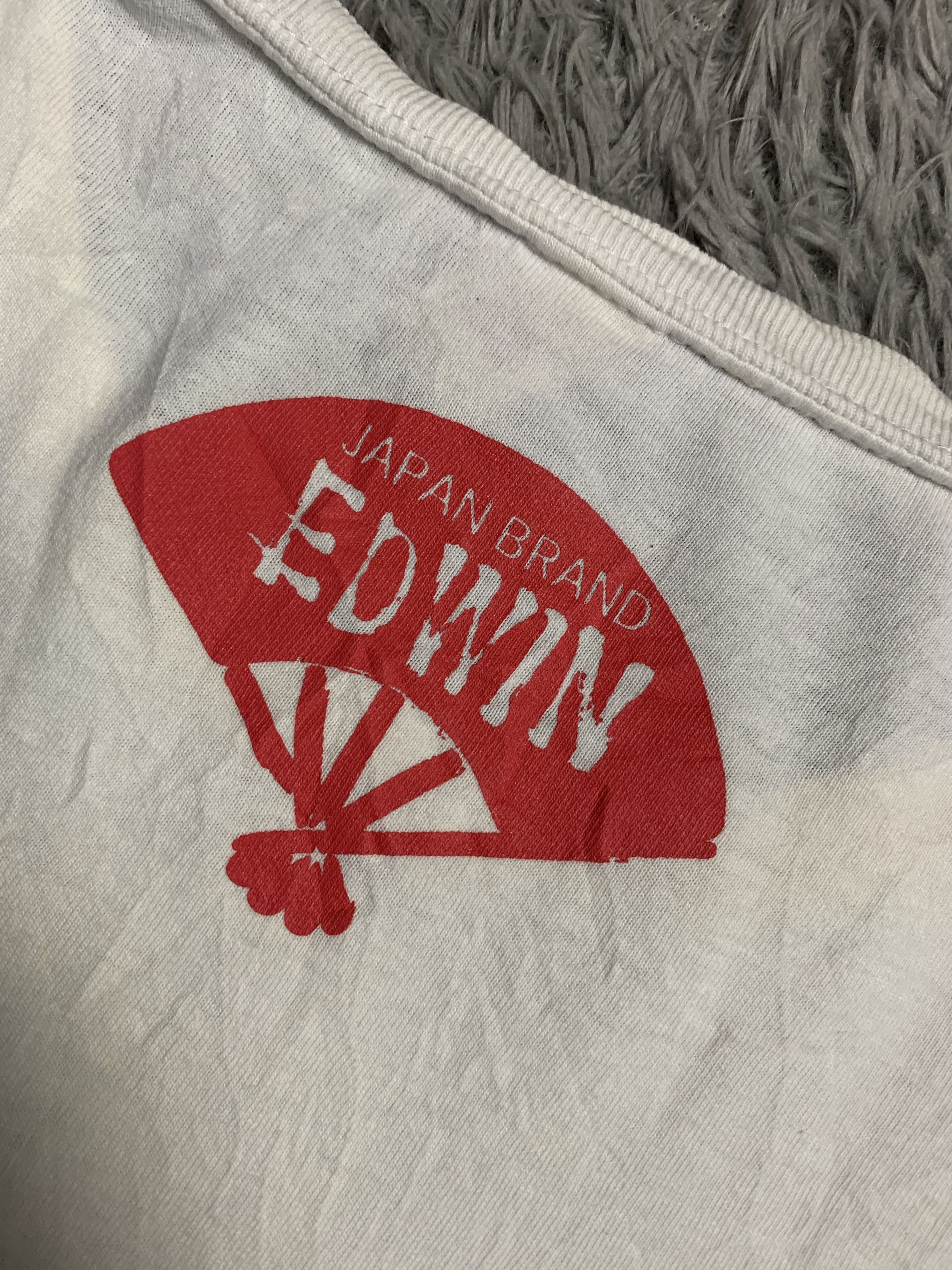 Edwin Vintage Japanese Tokyo Edwin Denim Tshirt Size US XL / EU 56 / 4 - 2 Thumbnail