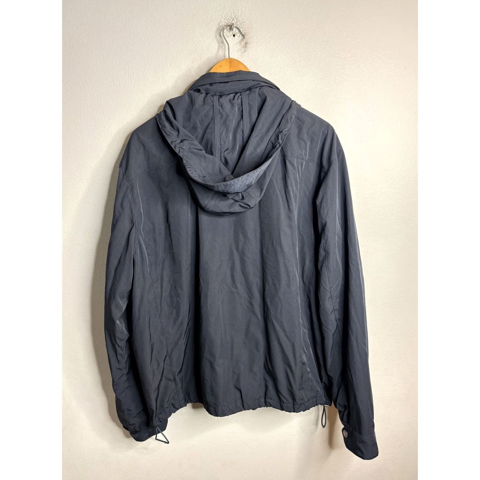 Polo Ralph Lauren VINTAGE Polo Ralph Lauren Jacket Mens XL Navy Hooded Full Zip Quilted Lined Pony Logo Size US XL / EU 56 / 4 - 6 Thumbnail