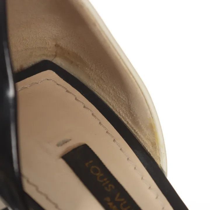 Louis Vuitton Louis Vuitton Black and White High Heels -2508 Size US 6 / IT 36 - 8 Thumbnail