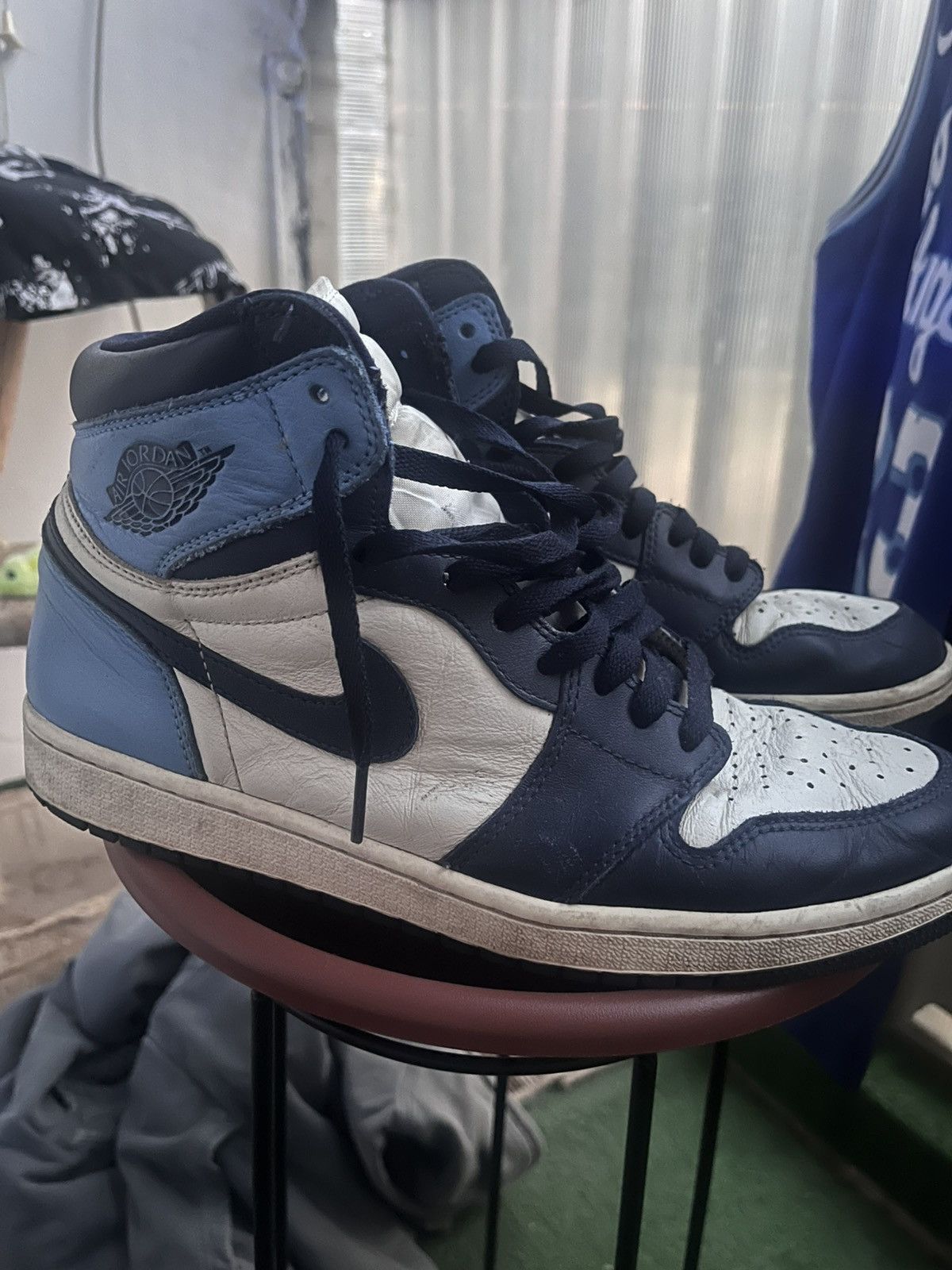 Nike Nike jordan retro high obsidian Size US 12 / EU 45 - 1 Thumbnail