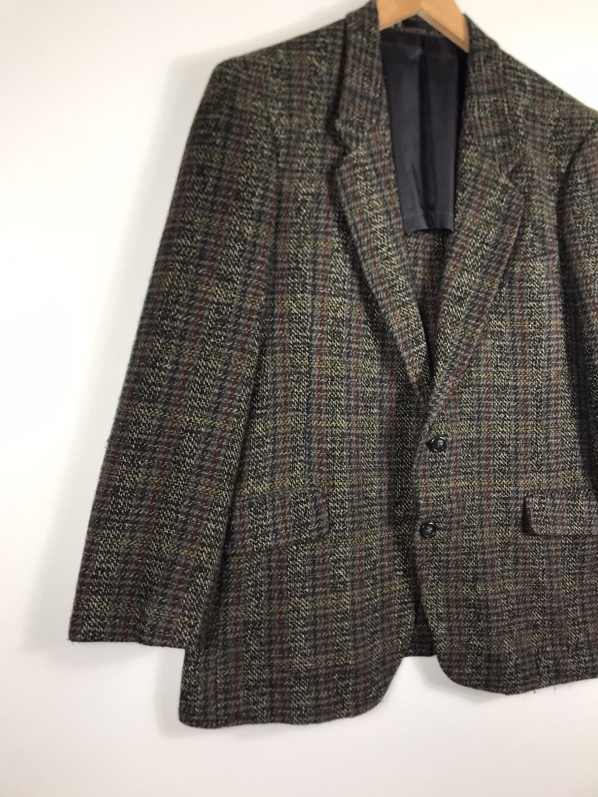 Vintage ⚡️Vintage Cashmere & Wool Tweed Coat Jacket Size US M / EU 48-50 / 2 - 3 Thumbnail