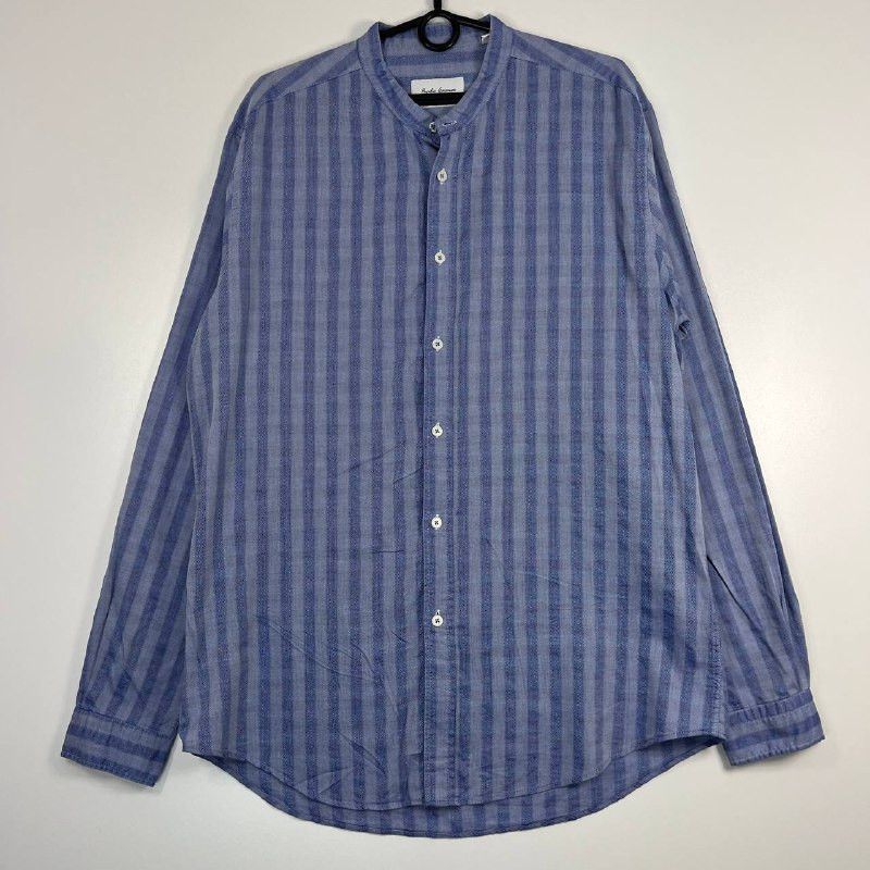 Other Papilio Garamas Striped Linen Shirt Long Sleeve Size XL Size US XL / EU 56 / 4 - 1 Thumbnail