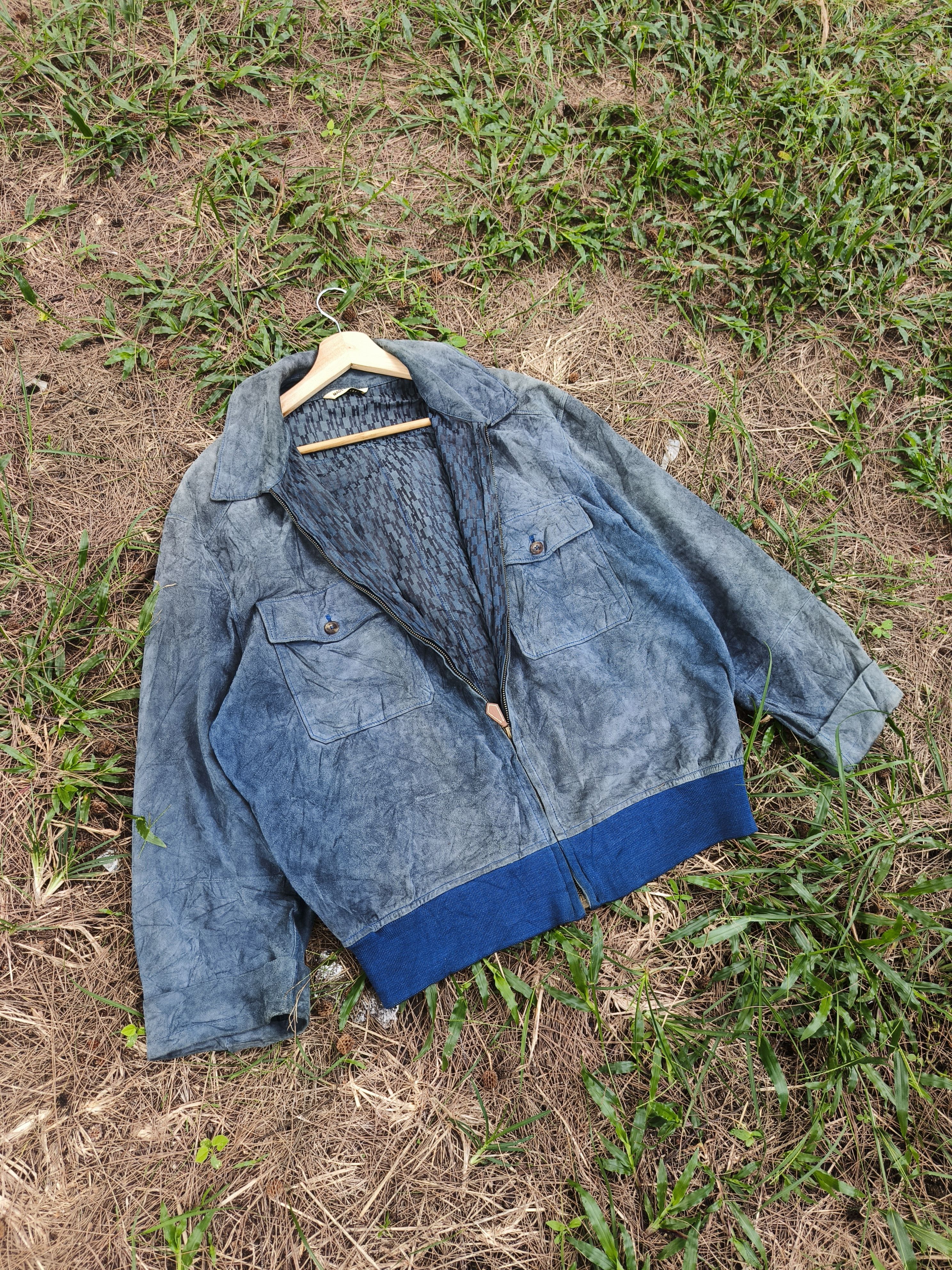 Hermes Hermes Chevreau Kid Cabritilla Suede Goatskin Bomber Jacket Size US L / EU 52-54 / 3 - 1 Thumbnail