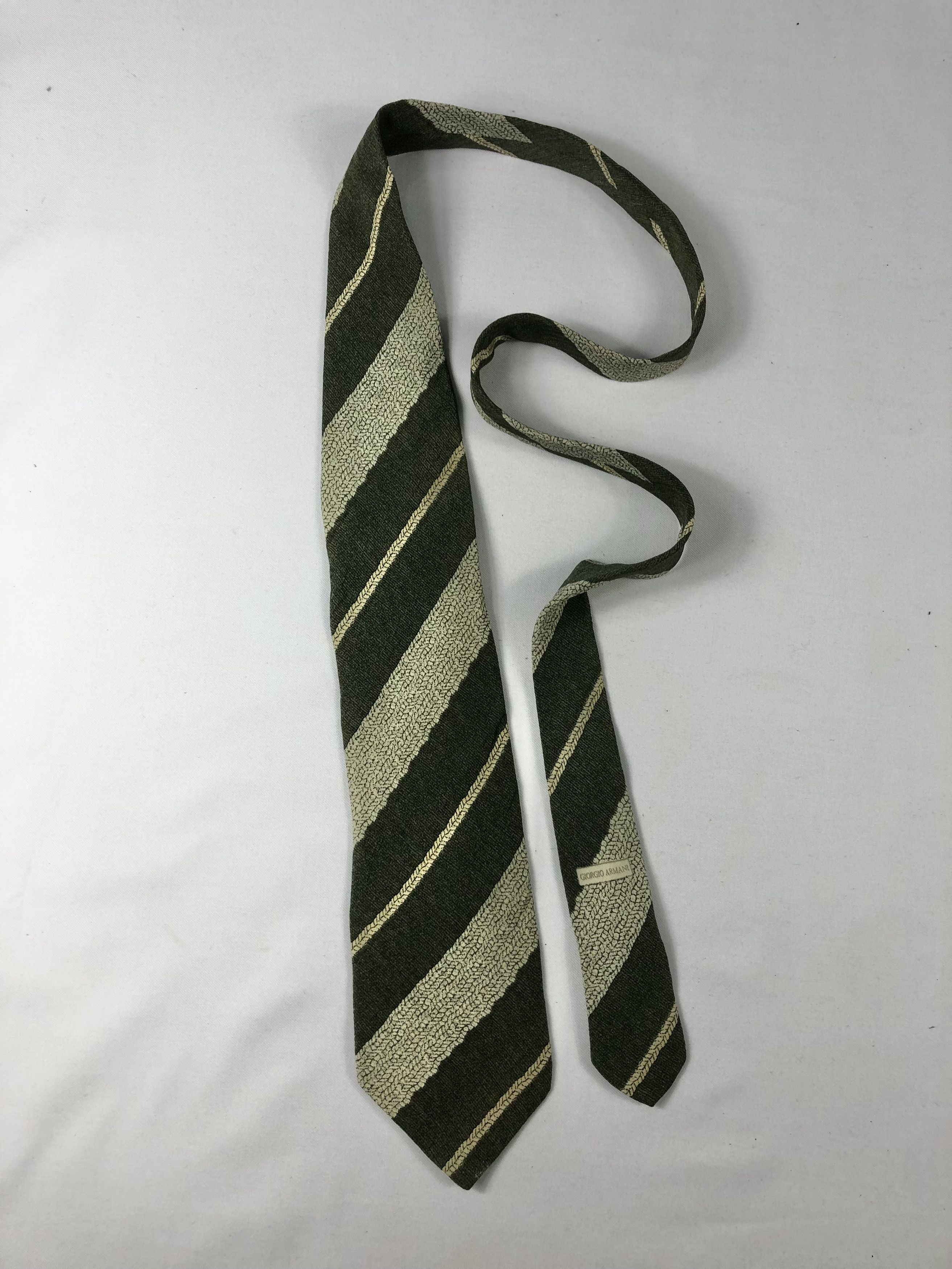 Giorgio Armani Rare Giorgio Armani Cravatte Silk Tie Made in Italy Size ONE SIZE - 2 Thumbnail