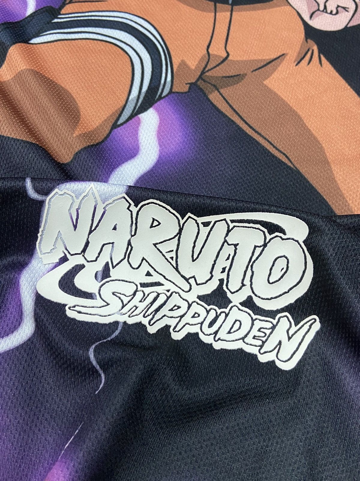 Anime Naruto shippuden Saske 2002 Masashi overprint vintage tshirt Size US L / EU 52-54 / 3 - 9 Thumbnail
