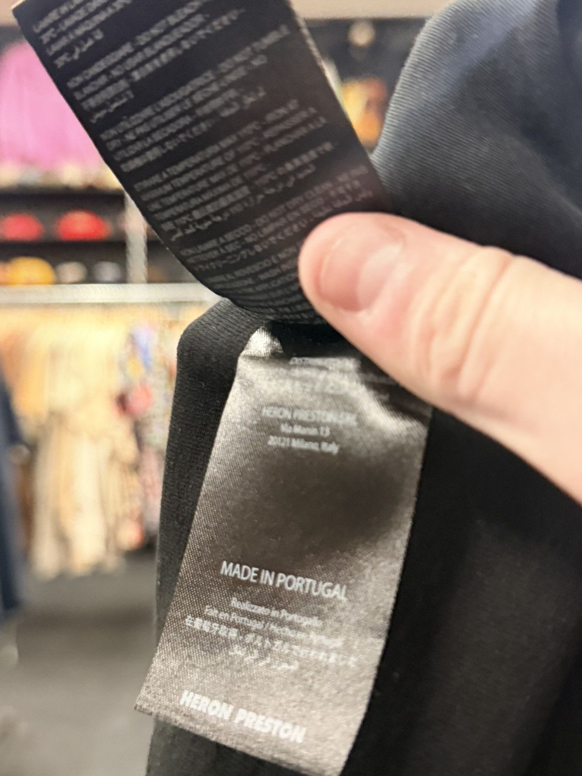Heron Preston Heron Preston Logo Tee Size US XL / EU 56 / 4 - 5 Thumbnail