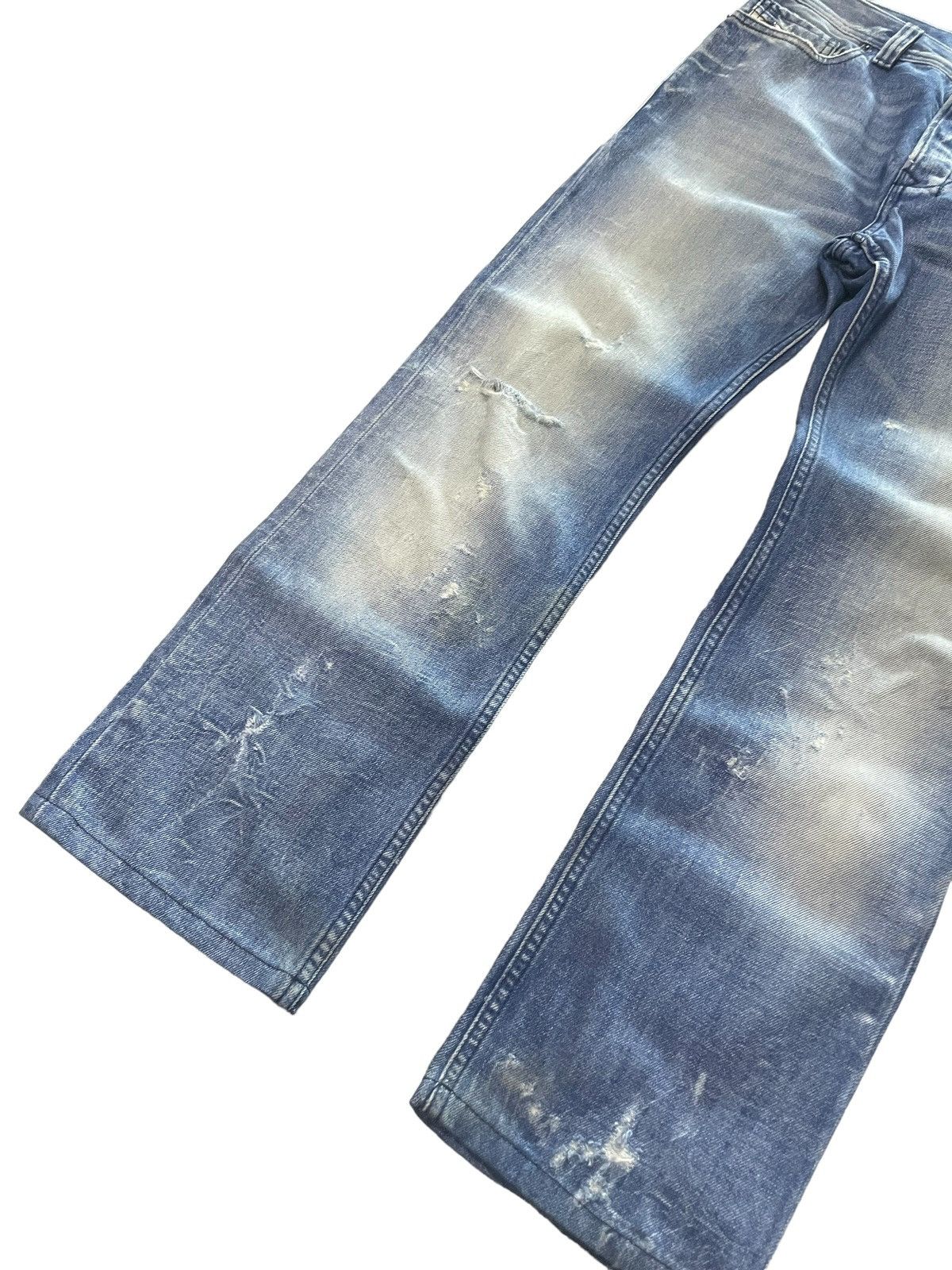 Diesel × Vintage Vintage Diesel Safado mud distressed men jeans pants Size US 30 / EU 46 - 6 Thumbnail
