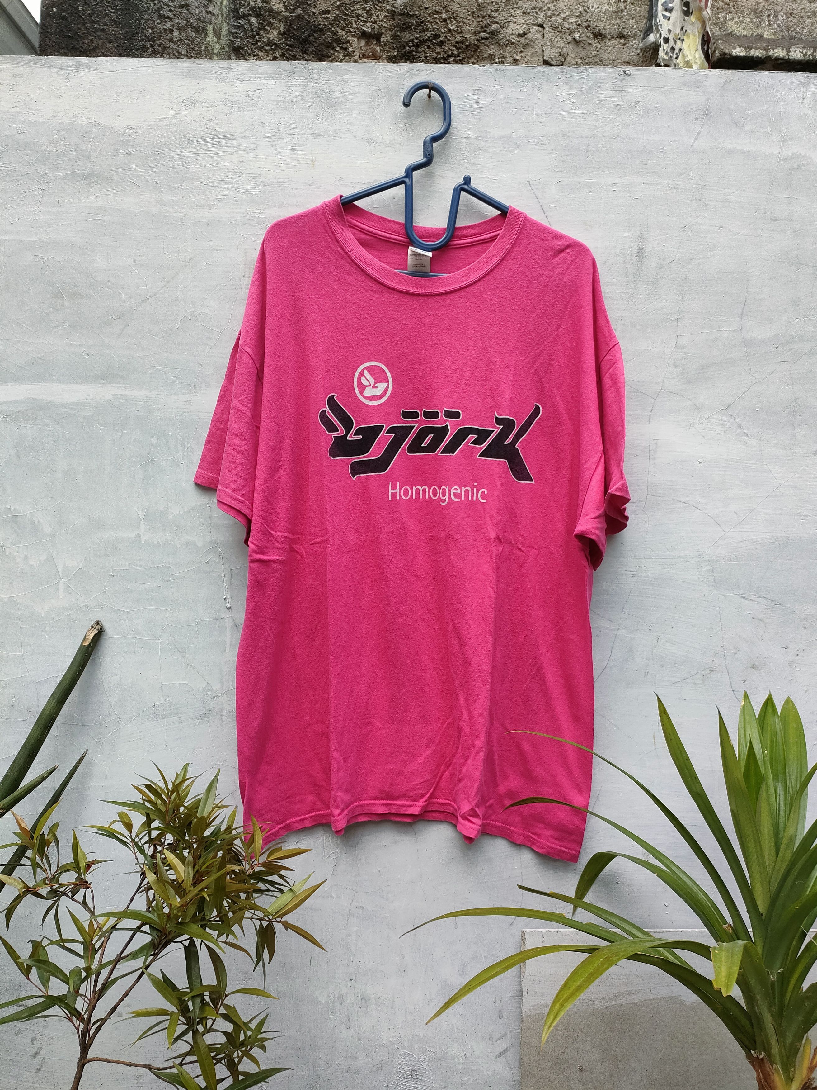 Band Tees × Vintage BJORK - HOMOGENIC Size US XL / EU 56 / 4 - 1 Thumbnail