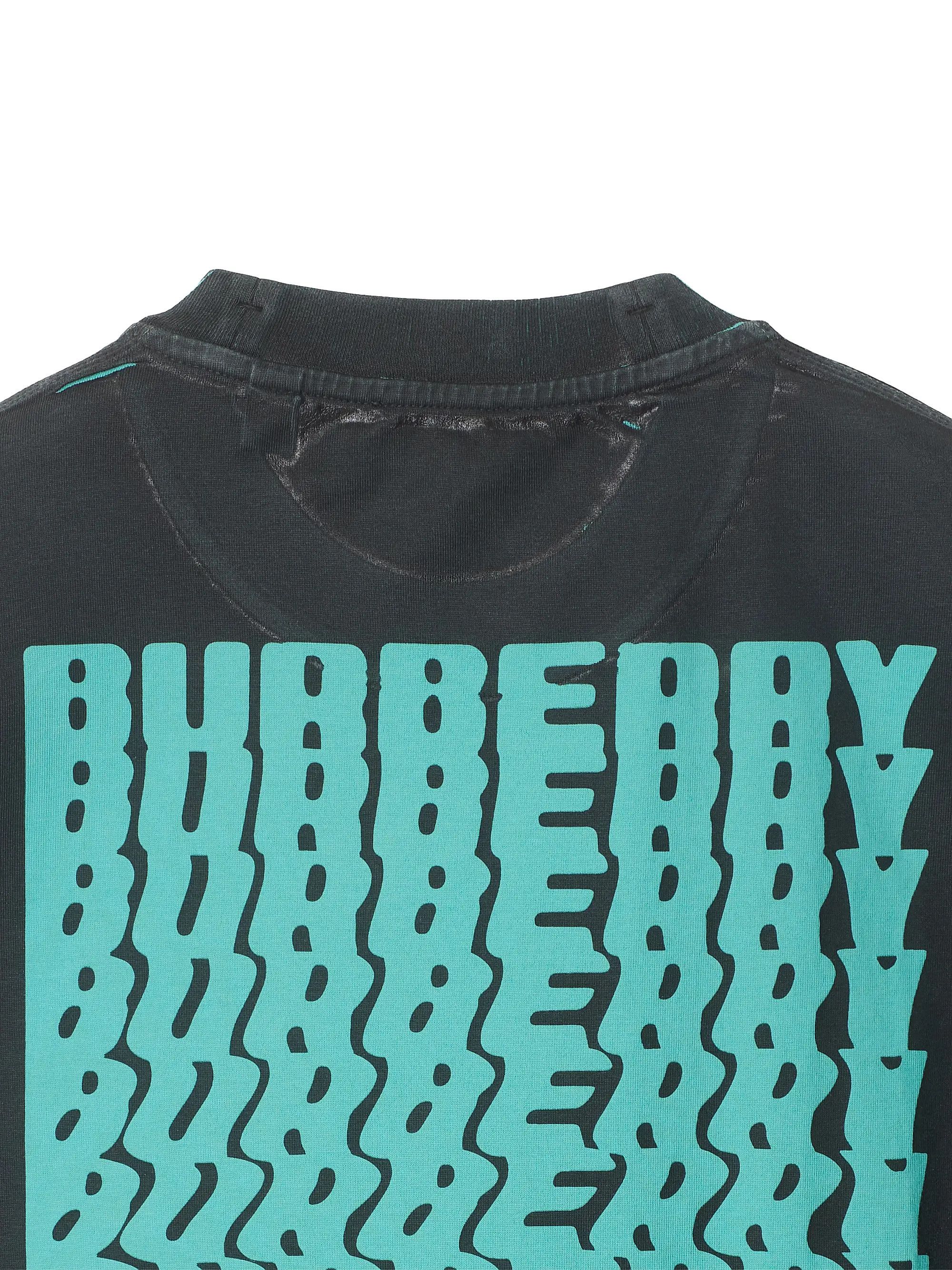 Burberry os11x0326 Ryan Relaxed Fit Cotton T-Shirt in Black Size US M / EU 48-50 / 2 - 6 Thumbnail