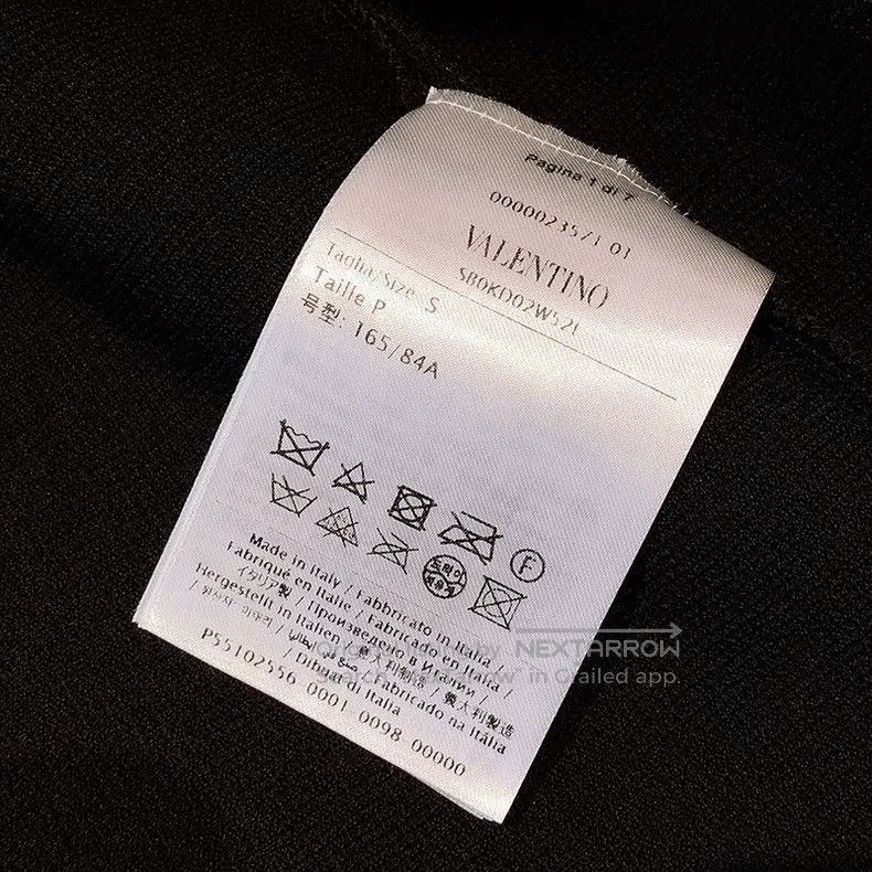 Valentino Valentino Knitted dress embroidered with beaded flowers Size S / US 4 / IT 40 - 8 Thumbnail