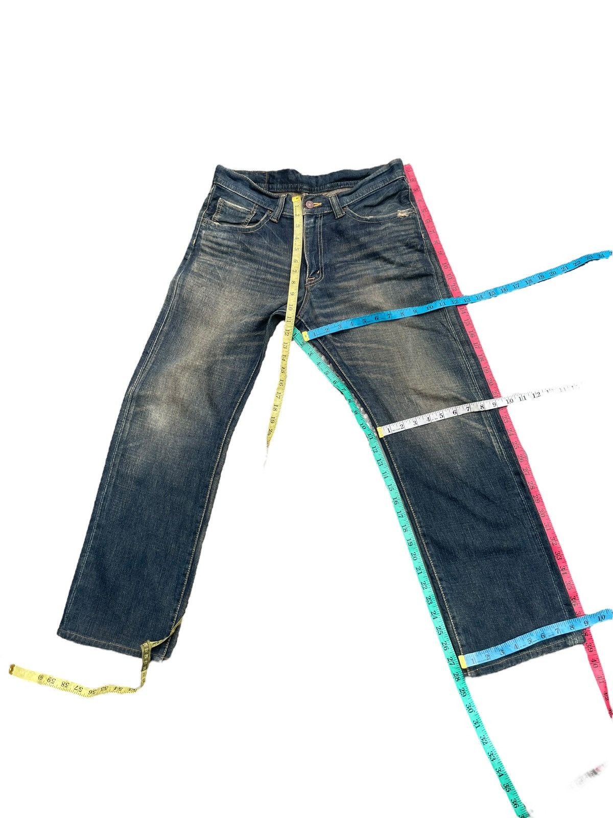 Japanese Brand GL Heart Denim Size US 34 / EU 50 - 10 Thumbnail