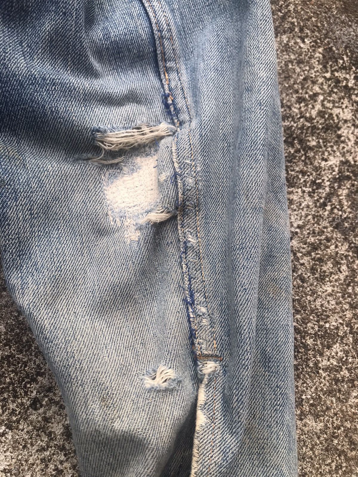 Levi's True Vintage Distressed Levis Trucker Jacket Big E Size US S / EU 44-46 / 1 - 14 Thumbnail