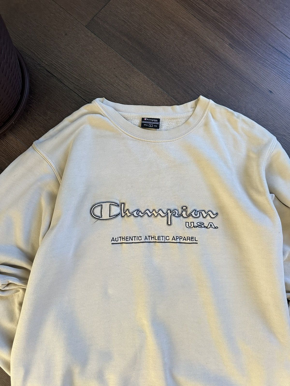 Champion Vintage Champion USA Sweatshirt Y2K Fit Size US L / EU 52-54 / 3 - 4 Thumbnail