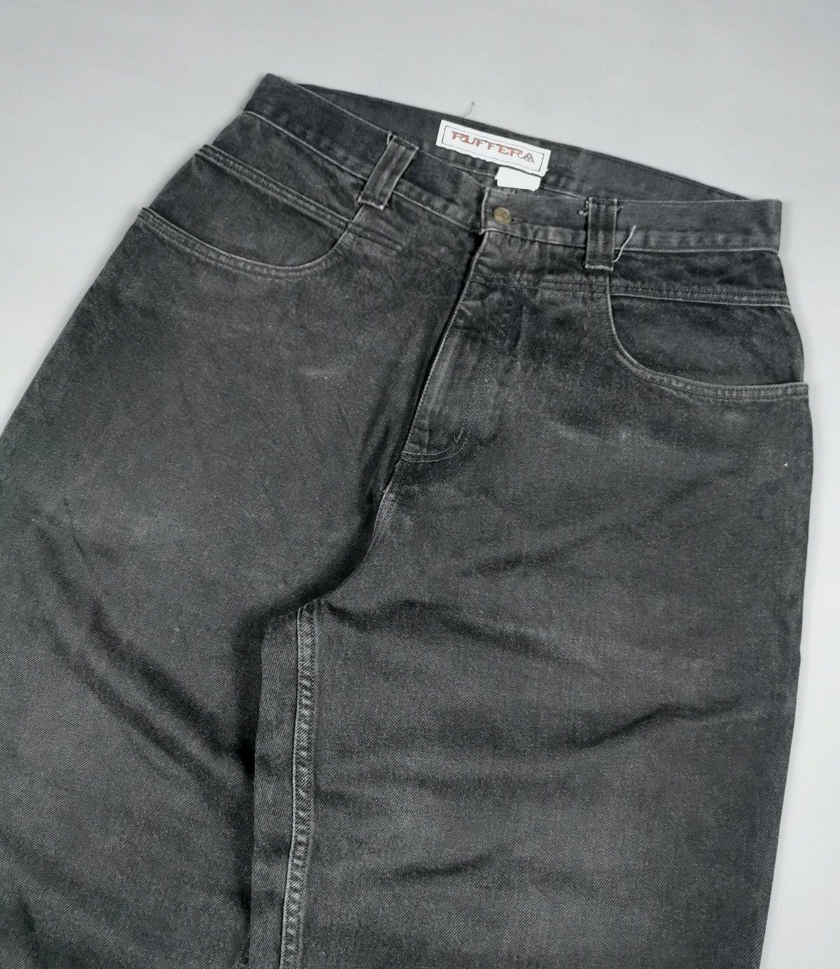Ruff Ryders Baggy Crash Legs Ruff Ryders Ruffera Jeans Thrashed Size US 34 / EU 50 - 9 Thumbnail