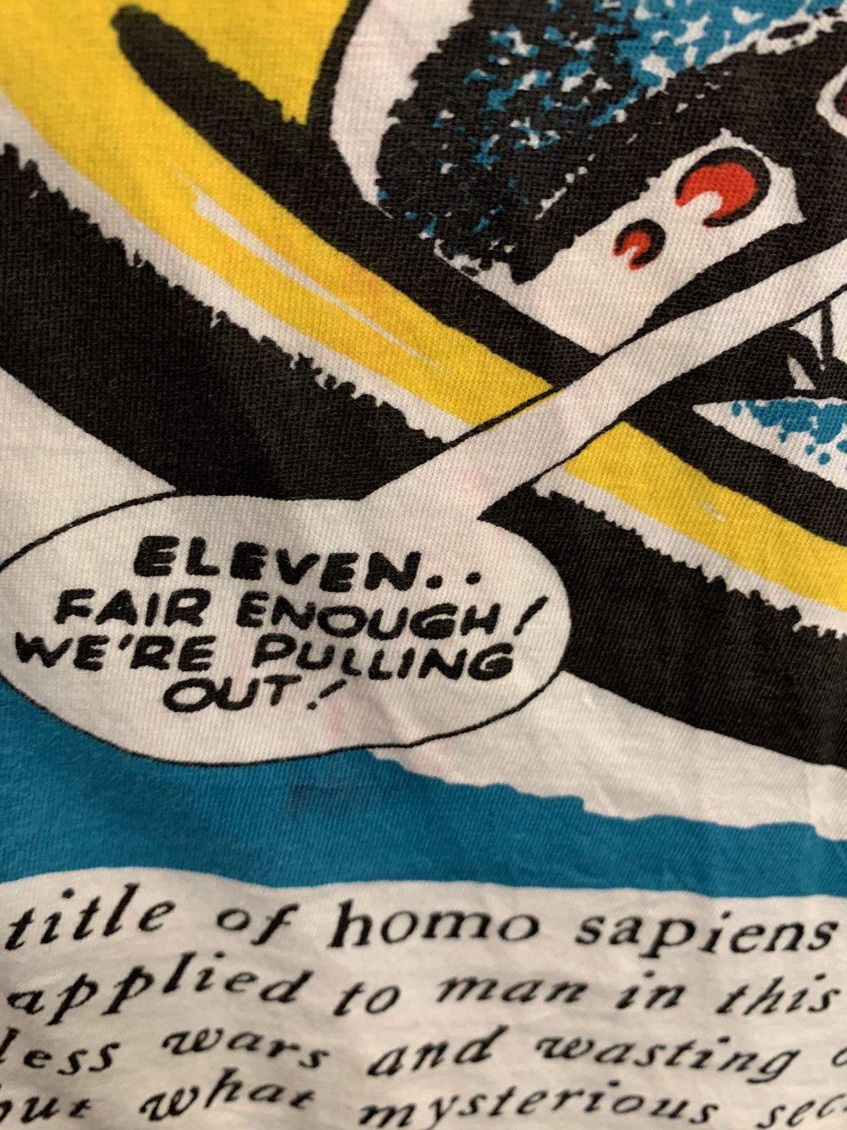 Vintage RARE Vintage 70s Black Star Passes SciFi Single Stitch Shirt Size US M / EU 48-50 / 2 - 4 Thumbnail