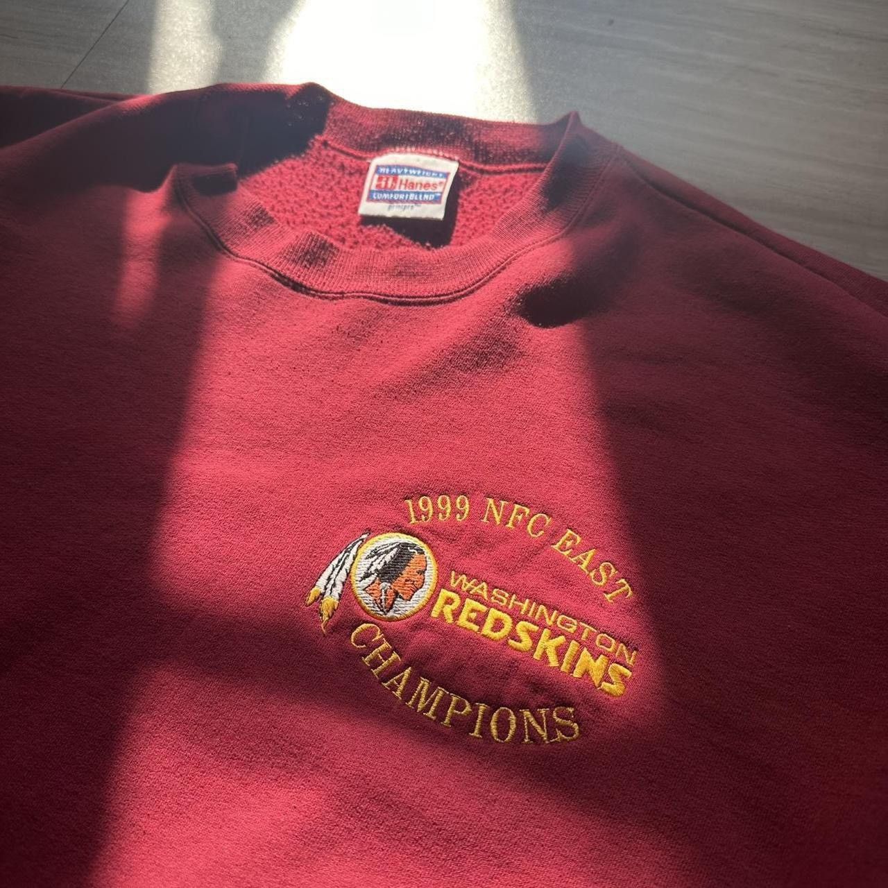 Hanes Vintage 1999 Washington Redskins Sweatshirt Size US XL / EU 56 / 4 - 2 Thumbnail