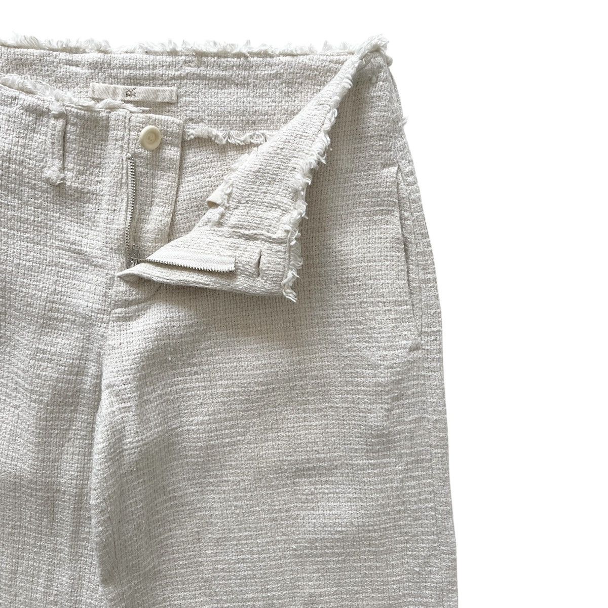 45rpm 45rpm Cotton-Linen Tweed Wide Pants Size 29" - 8 Thumbnail
