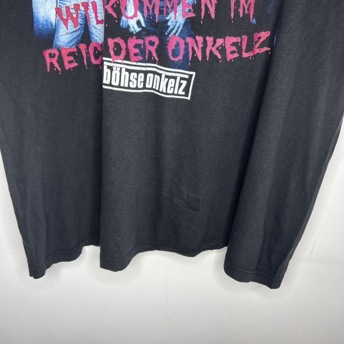 Band Tees × Vintage Tshirt Vintage Bohse Onkelz Band Tee 90s Rock Metal Size US M / EU 48-50 / 2 - 4 Thumbnail