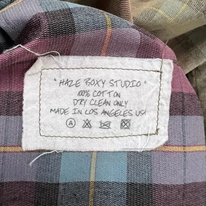 Greg Lauren Greg Lauren Contrast plaid long-sleeve shirt Size US M / EU 48-50 / 2 - 3 Thumbnail