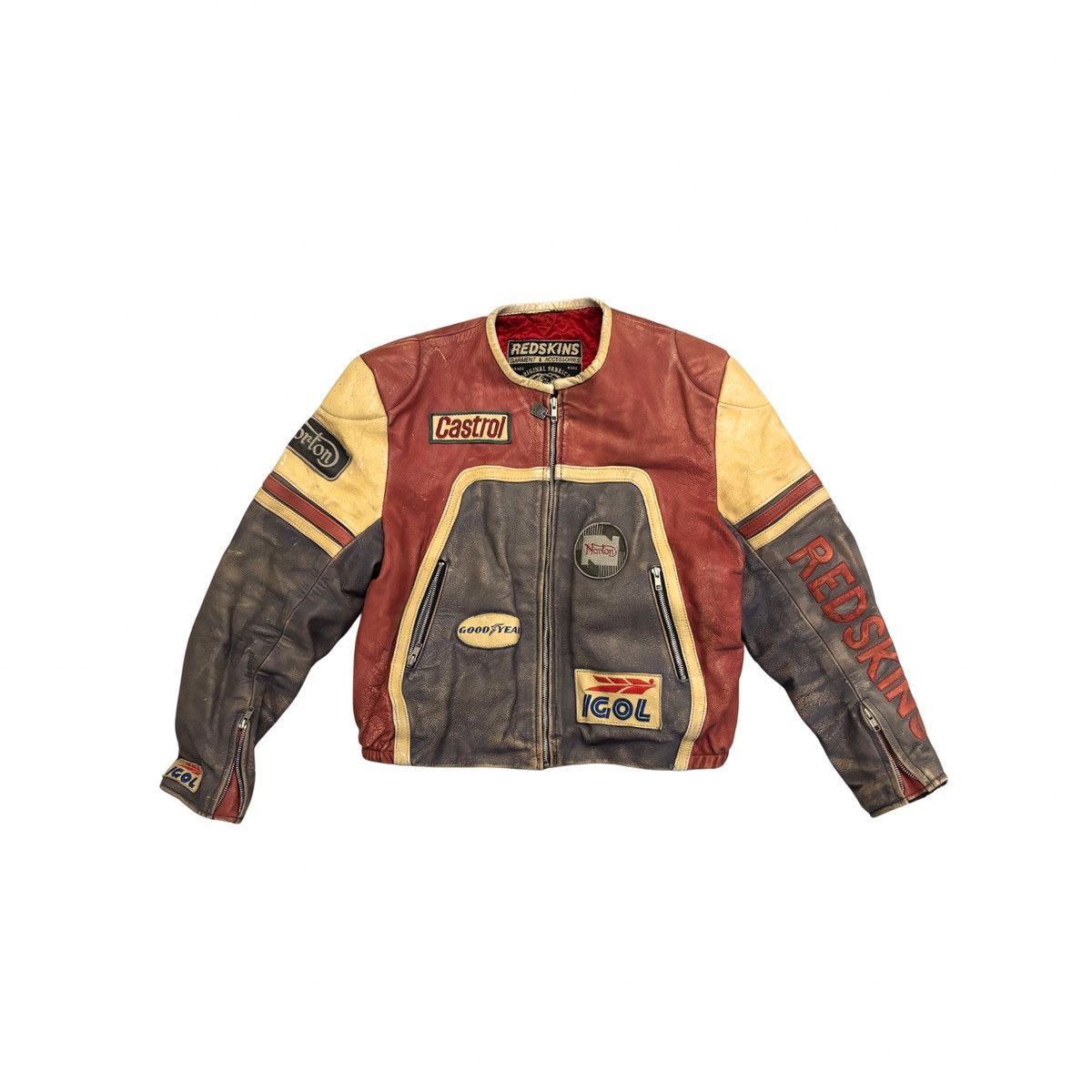 Other Redskins leather biker jacket Size US XL / EU 56 / 4 - 1 Thumbnail
