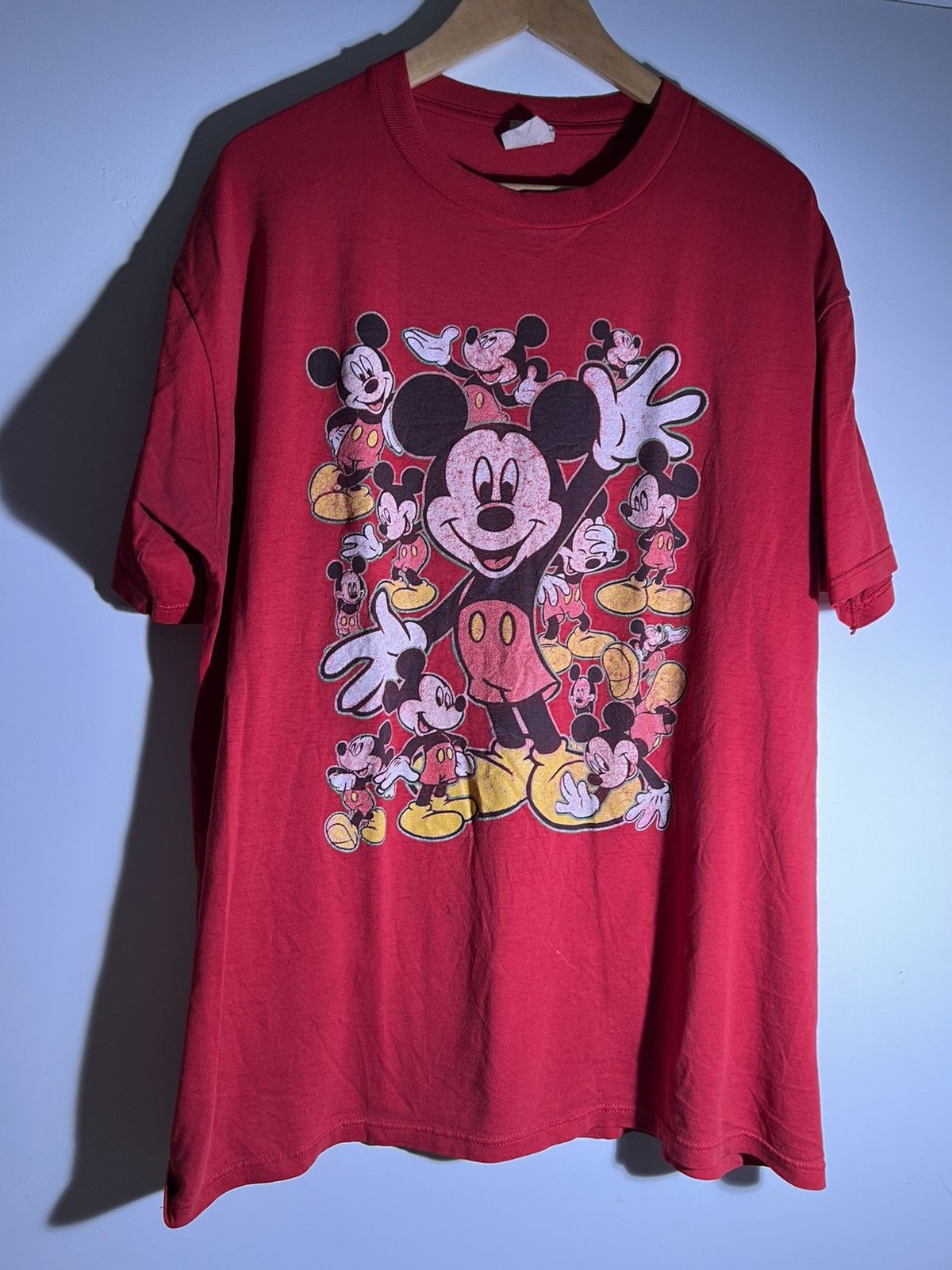 Vintage 80’s 90’s VTG Vintage Mickey Mouse Disney Retro Indie Shirt Size US XL / EU 56 / 4 - 1 Thumbnail