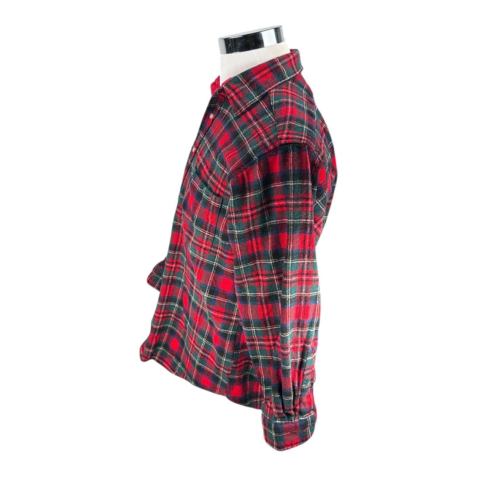 Pendleton Vintage Pendleton Flannel Shirt Mens Large Red Wool Christie Size US L / EU 52-54 / 3 - 4 Thumbnail
