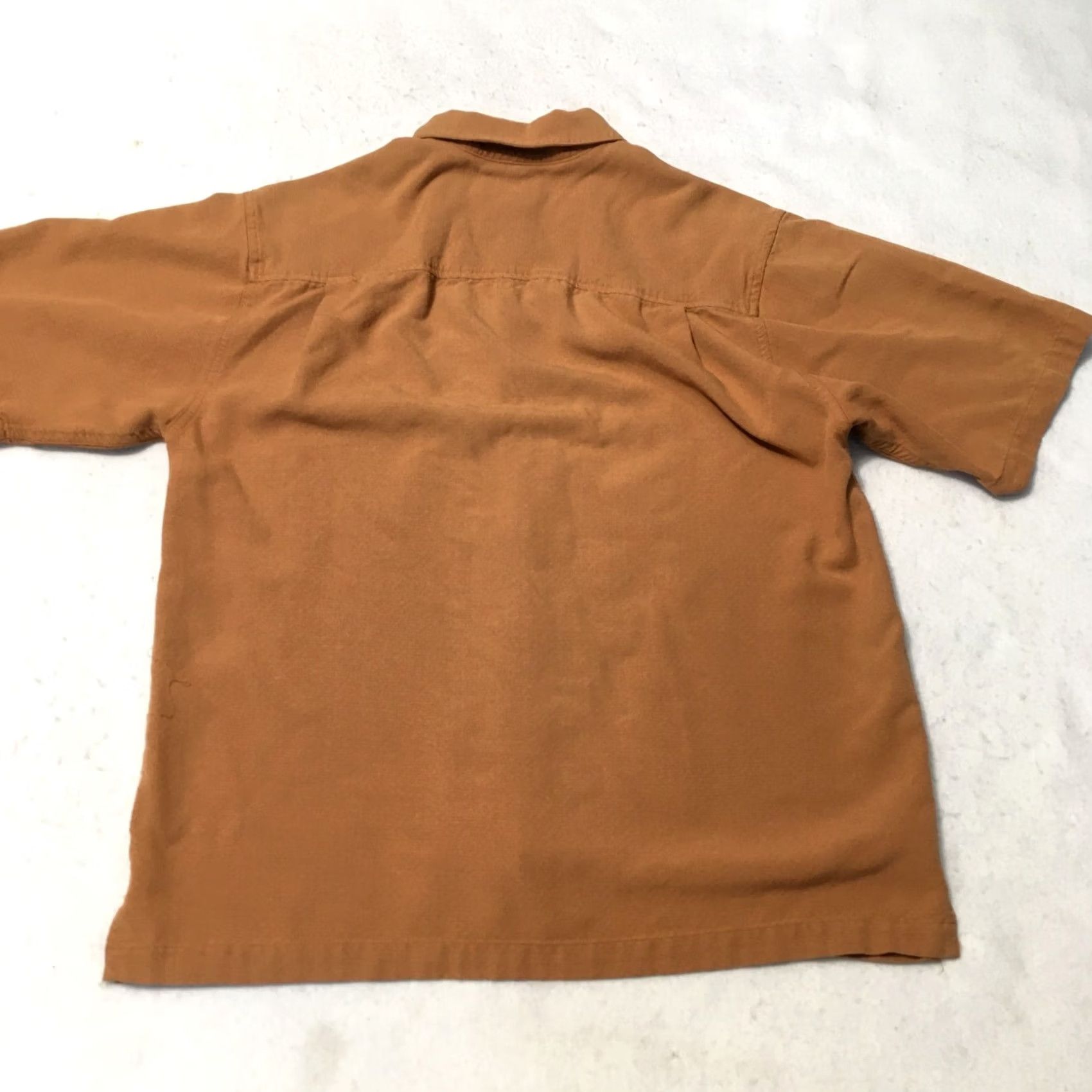 Vintage Wolverine shirt Men's medium mustard Button Down rayon blend Size US M / EU 48-50 / 2 - 7 Thumbnail