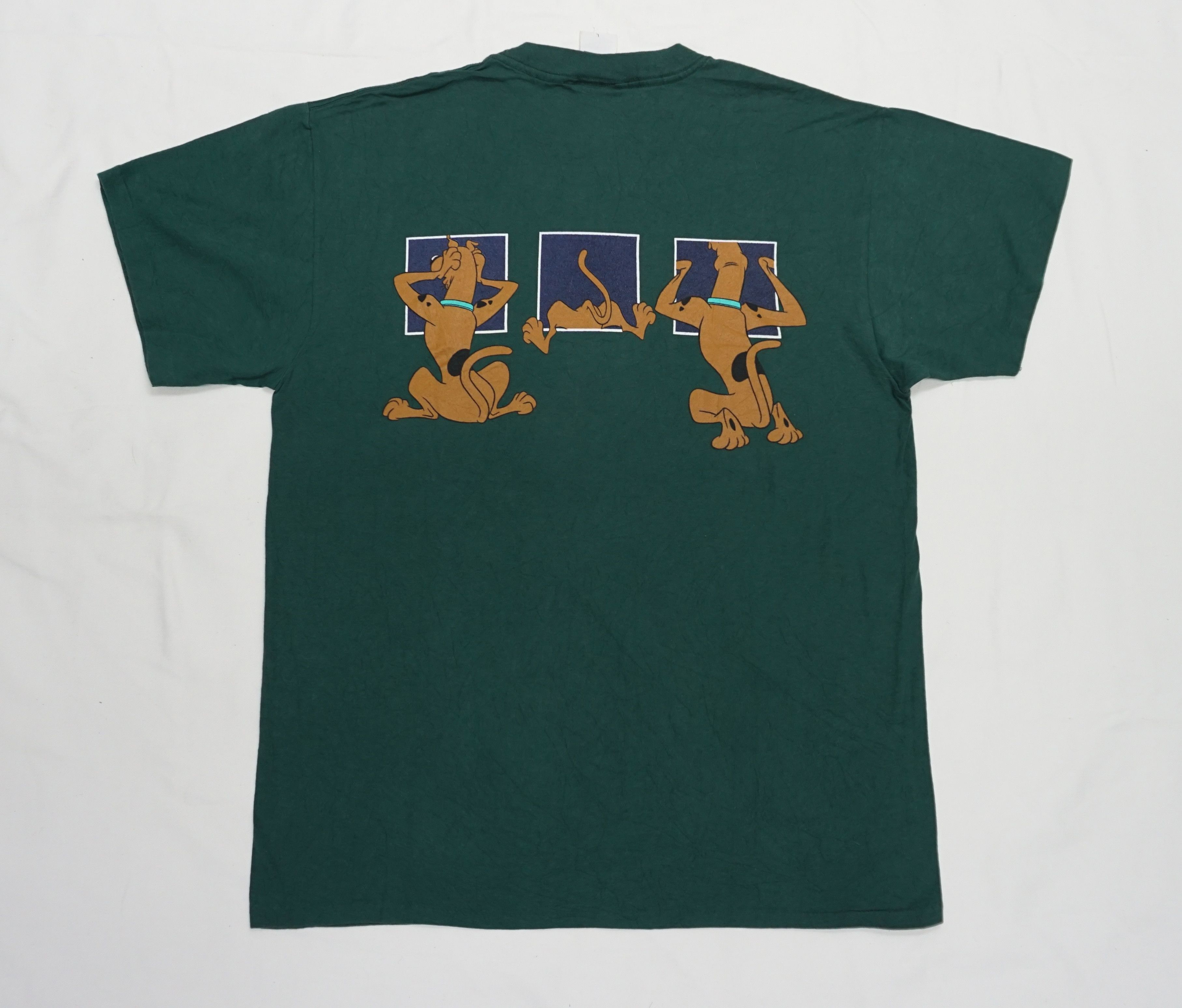 Cartoon Network × Mostly Heard Rarely Seen × Vintage 90's Cartoon Network Scooby-Doo Promo T-shirt Size US L / EU 52-54 / 3 - 6 Thumbnail