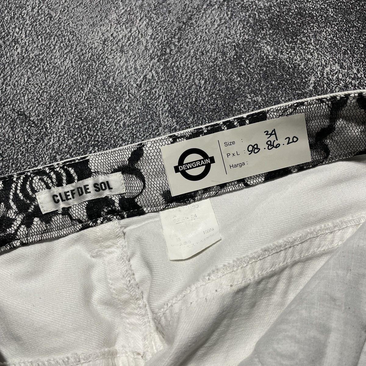 Japanese Brand Japan Style Pants Clef De Sol Size 34" / US 12 / IT 48 - 3 Thumbnail