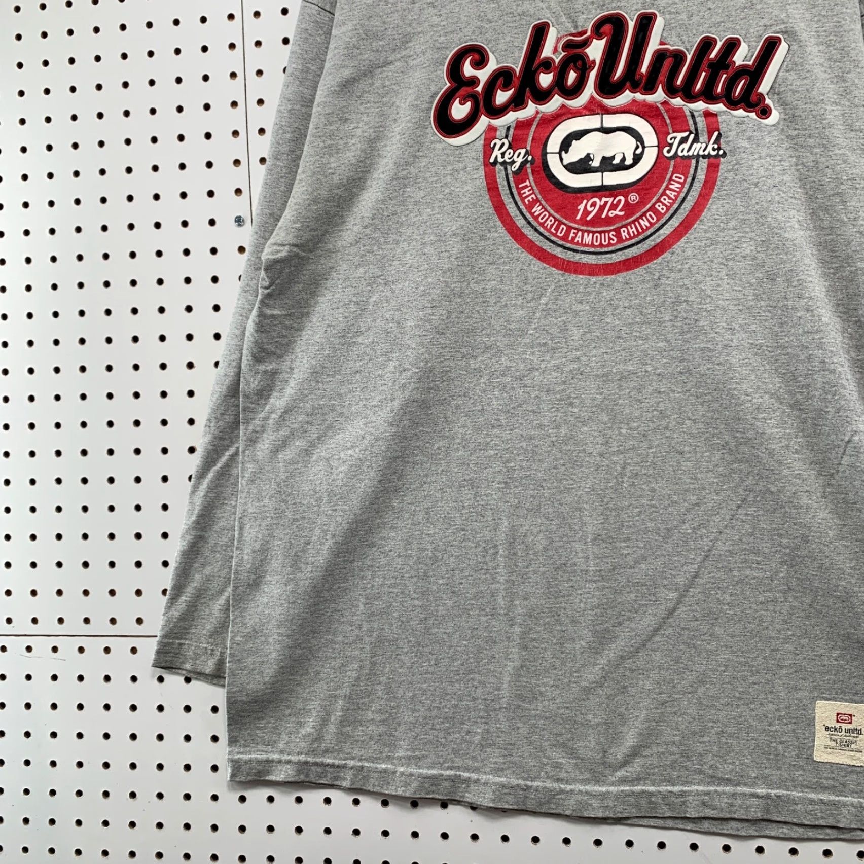 Ecko Unltd. VINTAGE Ecko Rhino Shirt Mens XL Gray Long Sleeve Hip Hop 2000s Vintage Y2K Shirt Mens XL Gray Long Sleeve Hip Hop Ecko Rhino Size US XL / EU 56 / 4 - 4 Thumbnail