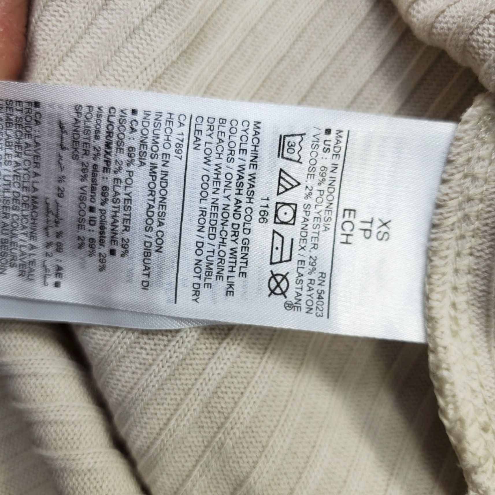 Old Navy Old Navy Maxi Dress Womens XS Tan Fitted Rib Knit Stretch Slim Fit Long Sleeve Shirt Womens XS Tan Rib Knit Fitted Maxi Dress Size XS / US 0-2 / IT 36-38 - 7 Thumbnail