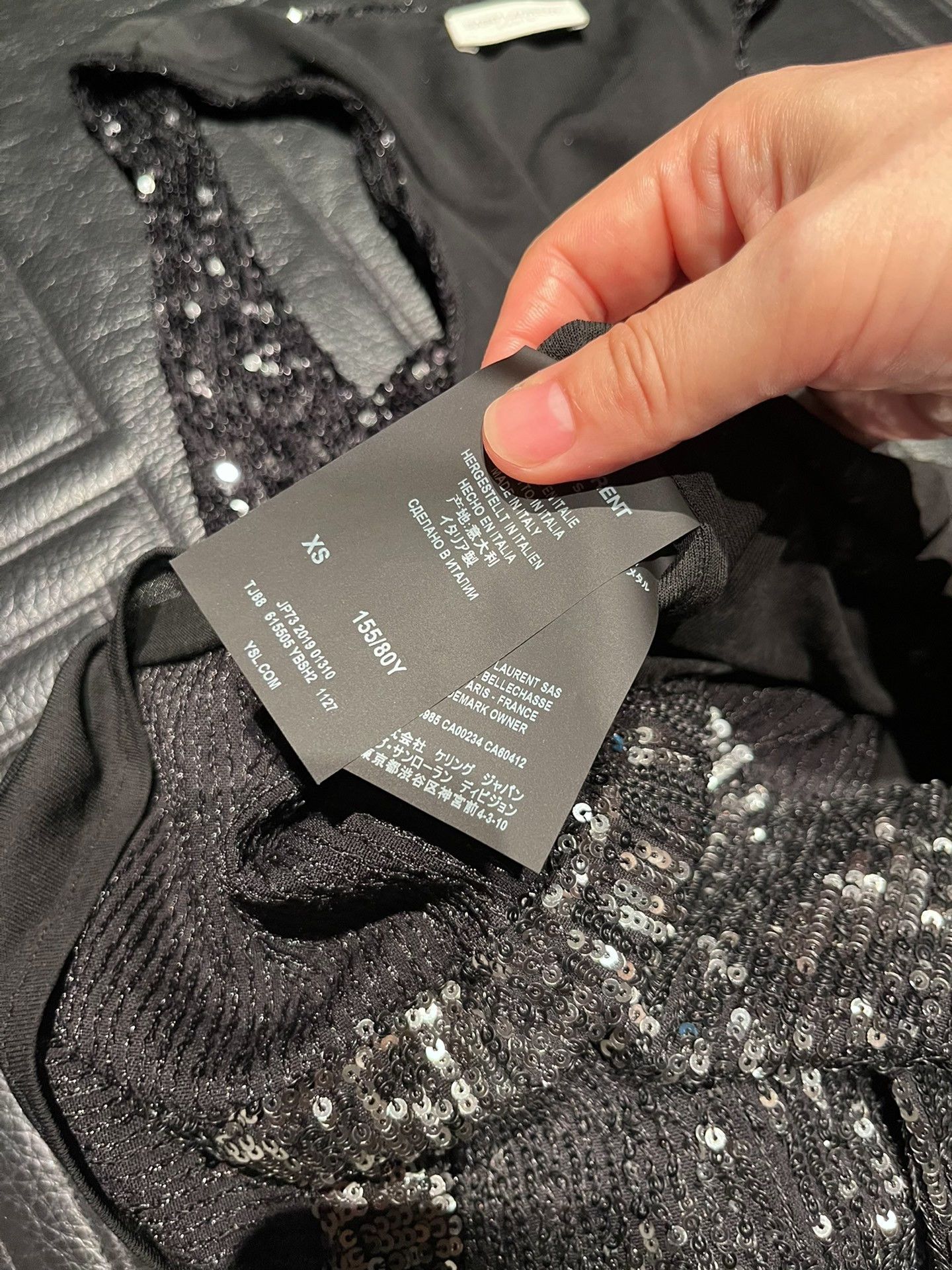 Saint Laurent Paris Saint laurent size xs Sequined vest 2501-Nextarrow Size 36R - 7 Thumbnail