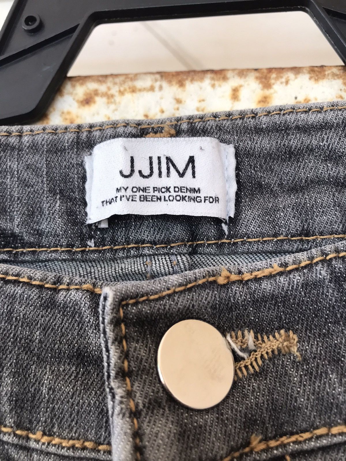 If Six Was Nine × Japanese Brand Vintage Japanese Flare JJIM Jeans Black Size 26" / US 2 / IT 38 - 4 Thumbnail