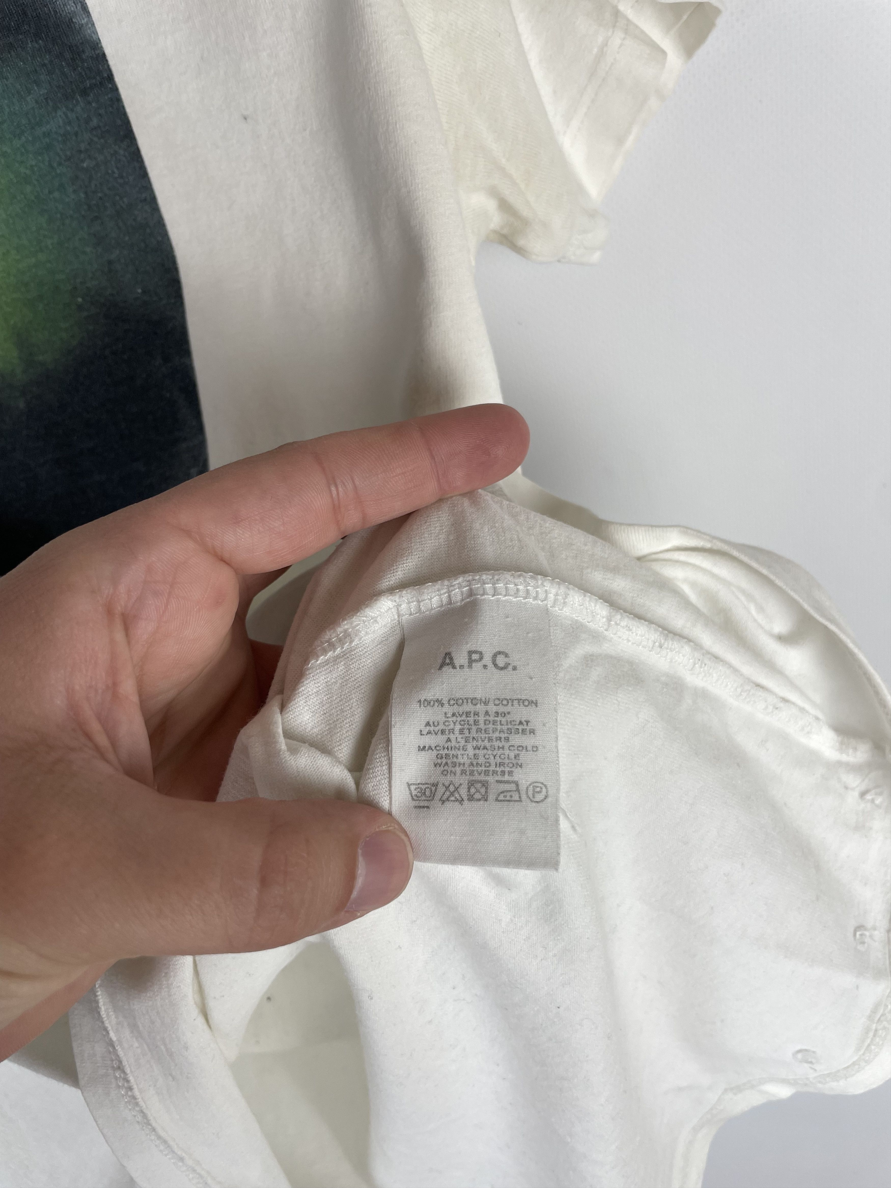 A.P.C. A.P.C Vintage Tee Size US M / EU 48-50 / 2 - 6 Thumbnail