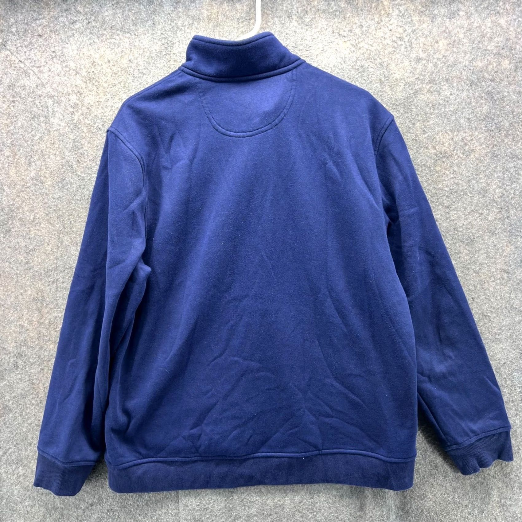 Izod IZOD Pullover Mens Large Blue Quarter Zip Fleece Jacket Advantage Performance Sweatshirt Size US L / EU 52-54 / 3 - 2 Thumbnail