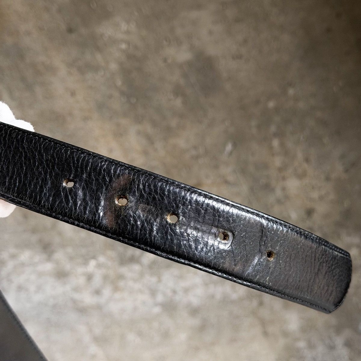 Chrome Hearts Chrome Hearts Pyramid Stud Leather Belt Strap SZ: 34 Size 34 - 9 Thumbnail