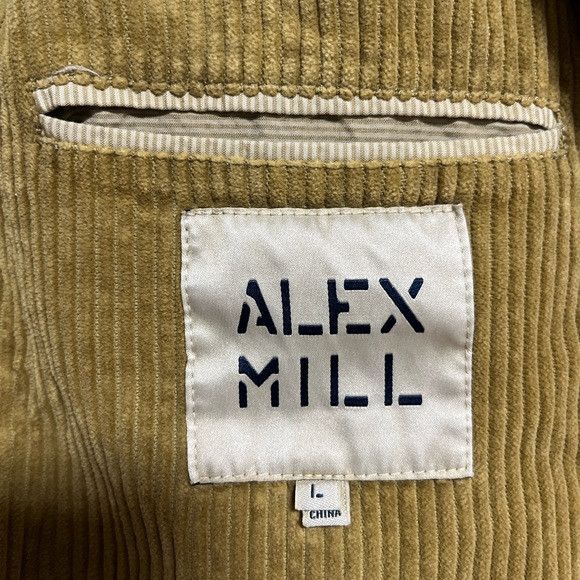 Alex Mill Alex Mill Corduroy Blazer Jacket - Large - Olive / Mustard Size US L / EU 52-54 / 3 - 10 Thumbnail