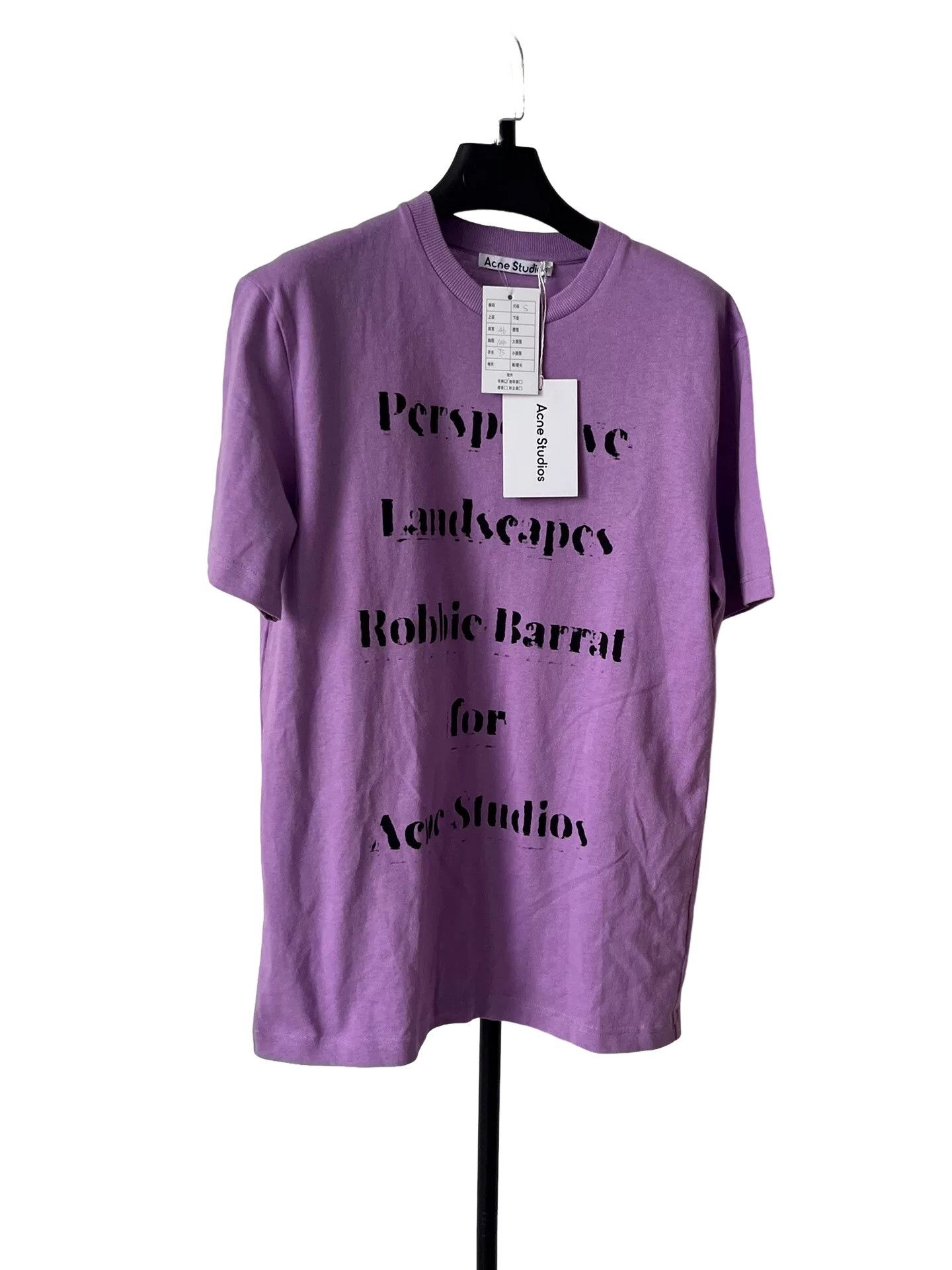 Acne Studios Acne Studios Robbie Barrat Graphic T-Shirt S Size US S / EU 44-46 / 1 - 1 Thumbnail