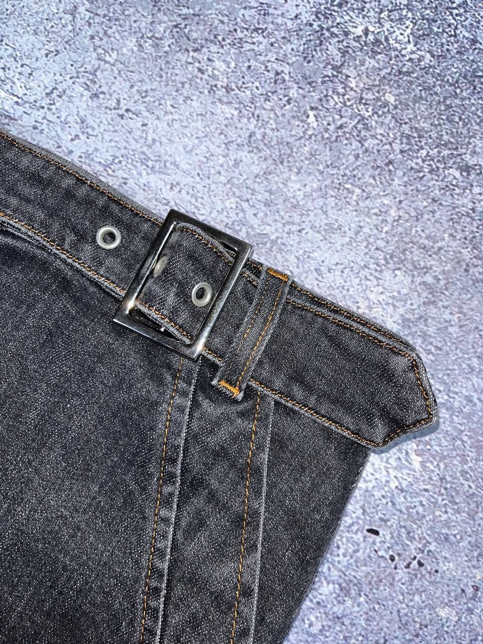 Hysteric Glamour Hysteric Glamour Vintage Y2K Distressed Mini Denim Skirt Size 27" / US 4 / IT 40 - 5 Thumbnail