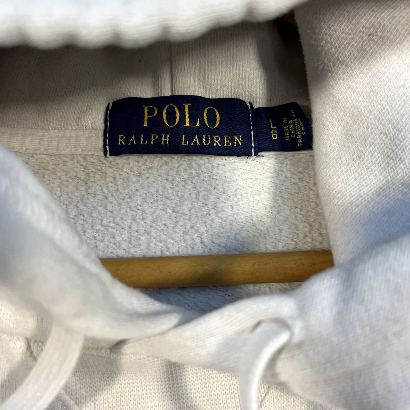 Ralph Lauren Polo Ralph Lauren Hoodie Vtg Olympics Track & Field Print Sweatshirt White Large Size US L / EU 52-54 / 3 - 6 Thumbnail