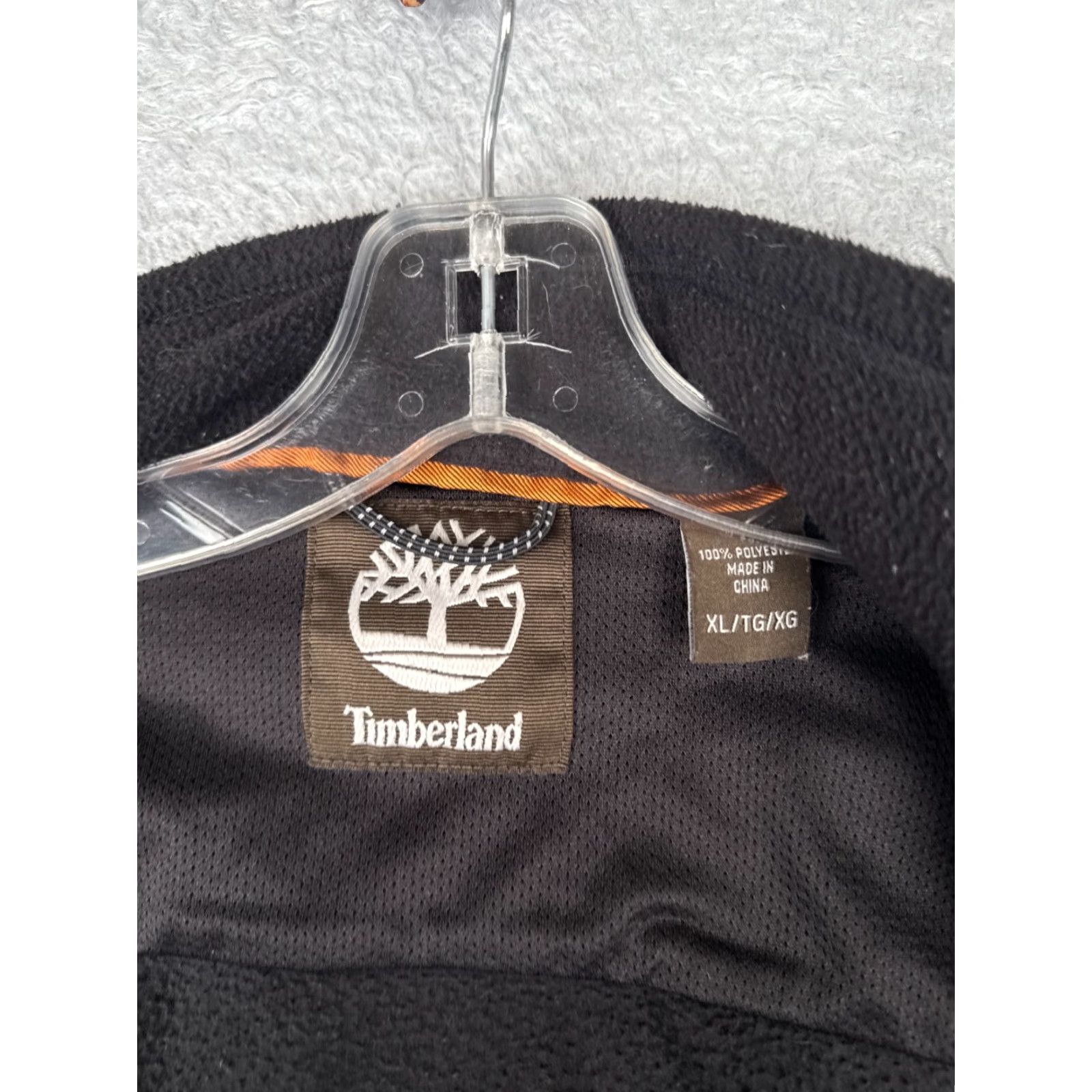 Timberland Timberland Jacket Men Extra Large Black Polyester Fleece Full Zip Hiking Camping Size US XL / EU 56 / 4 - 3 Thumbnail