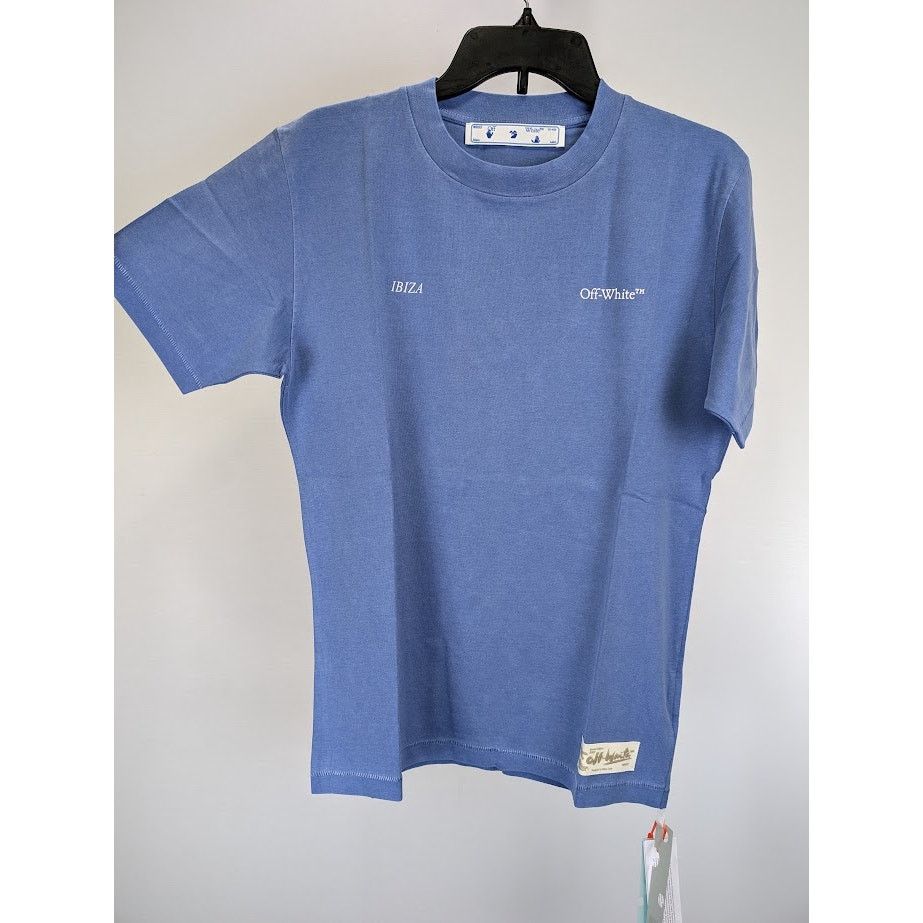 Off-White o1rshd1 SMR-Ibiza T-Shirt in Blue White Size US S / EU 44-46 / 1 - 9 Thumbnail