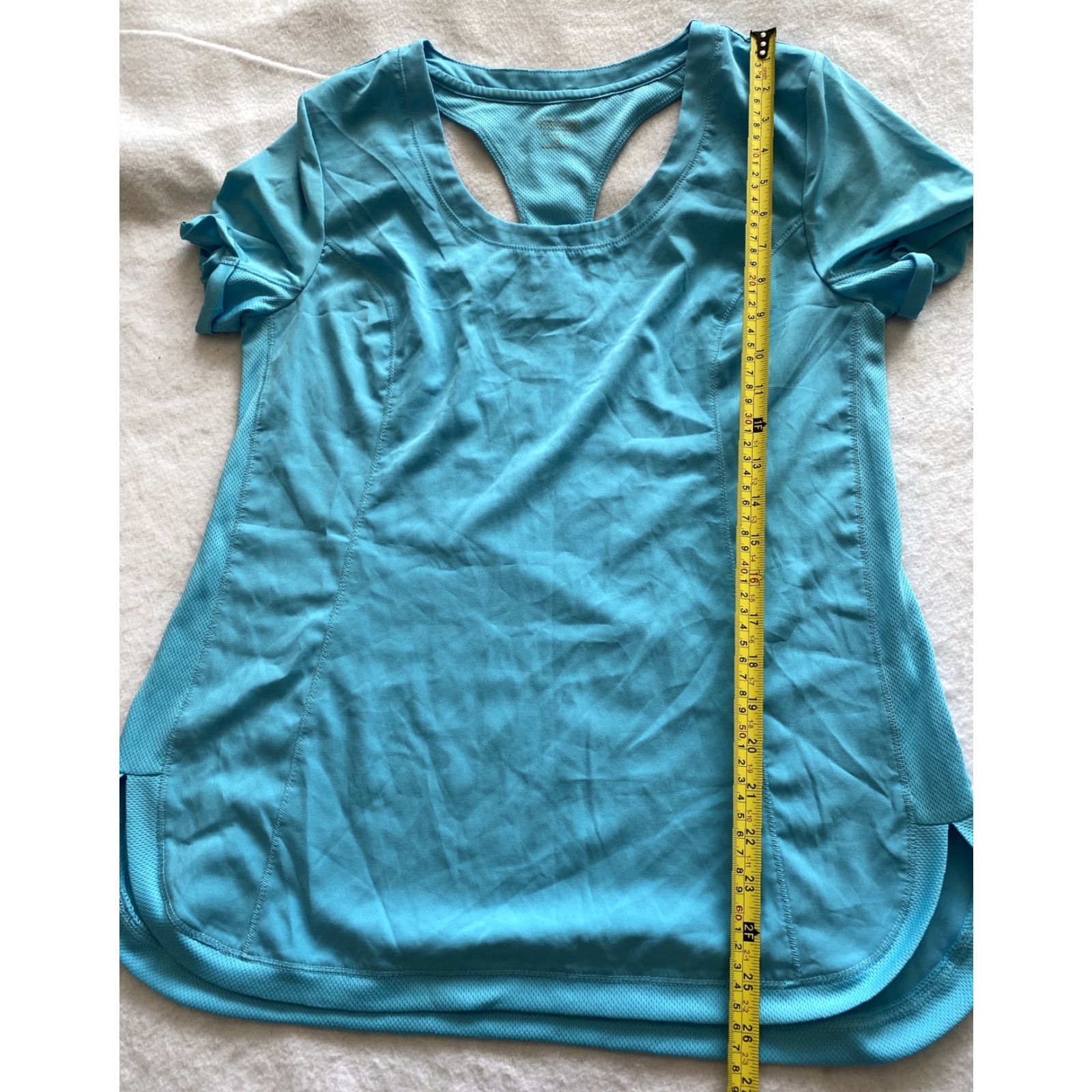 Calvin Klein Calvin Klein Tank Top Shirt Women’s M Turquoise RUNNING SPORT Tank Tshirt Activewear Shirt 18-43 Mens? Size M / US 6-8 / IT 42-44 - 5 Thumbnail