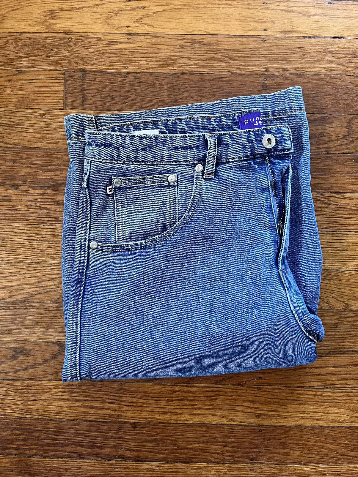 Punk and Yo Indigo Punk and yo jorts Size US 32 / EU 48 - 4 Thumbnail