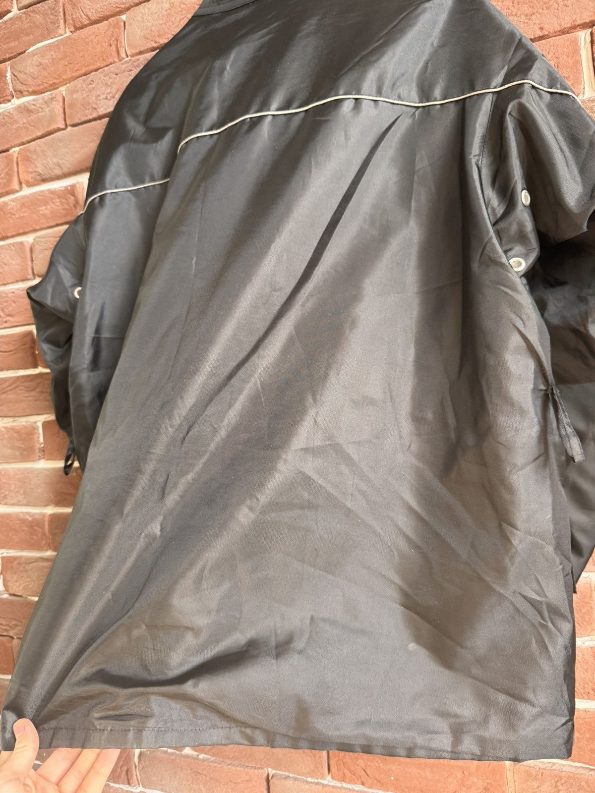 Belstaff Belstaff Nylon Windbreaker jacket vintage casual XL BLACK Size US XL / EU 56 / 4 - 11 Thumbnail