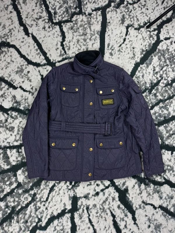 Barbour Barbour purple quilted down jacket S Size S / US 4 / IT 40 - 1 Thumbnail