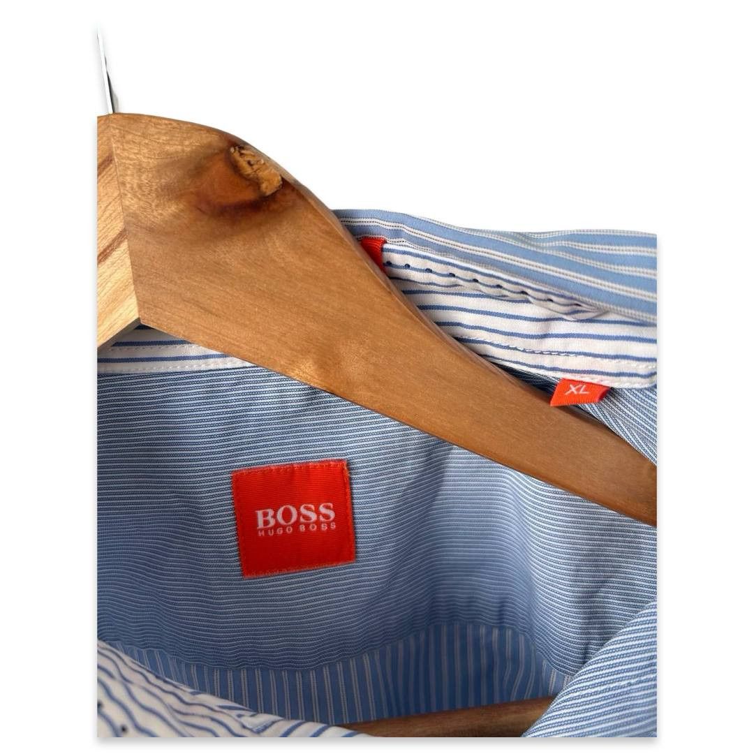 Hugo Boss Hugo Boss block shirt #547 Size US XL / EU 56 / 4 - 2 Thumbnail