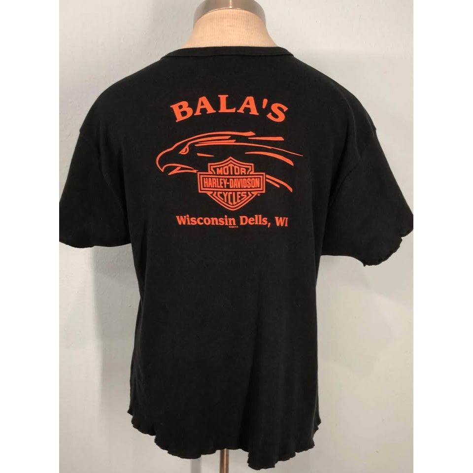 Harley Davidson × Vintage Vintage 1999 Harley Davidson Shirt XL Women, Elastic Fabric Size XL / US 12-14 / IT 48-50 - 2 Thumbnail