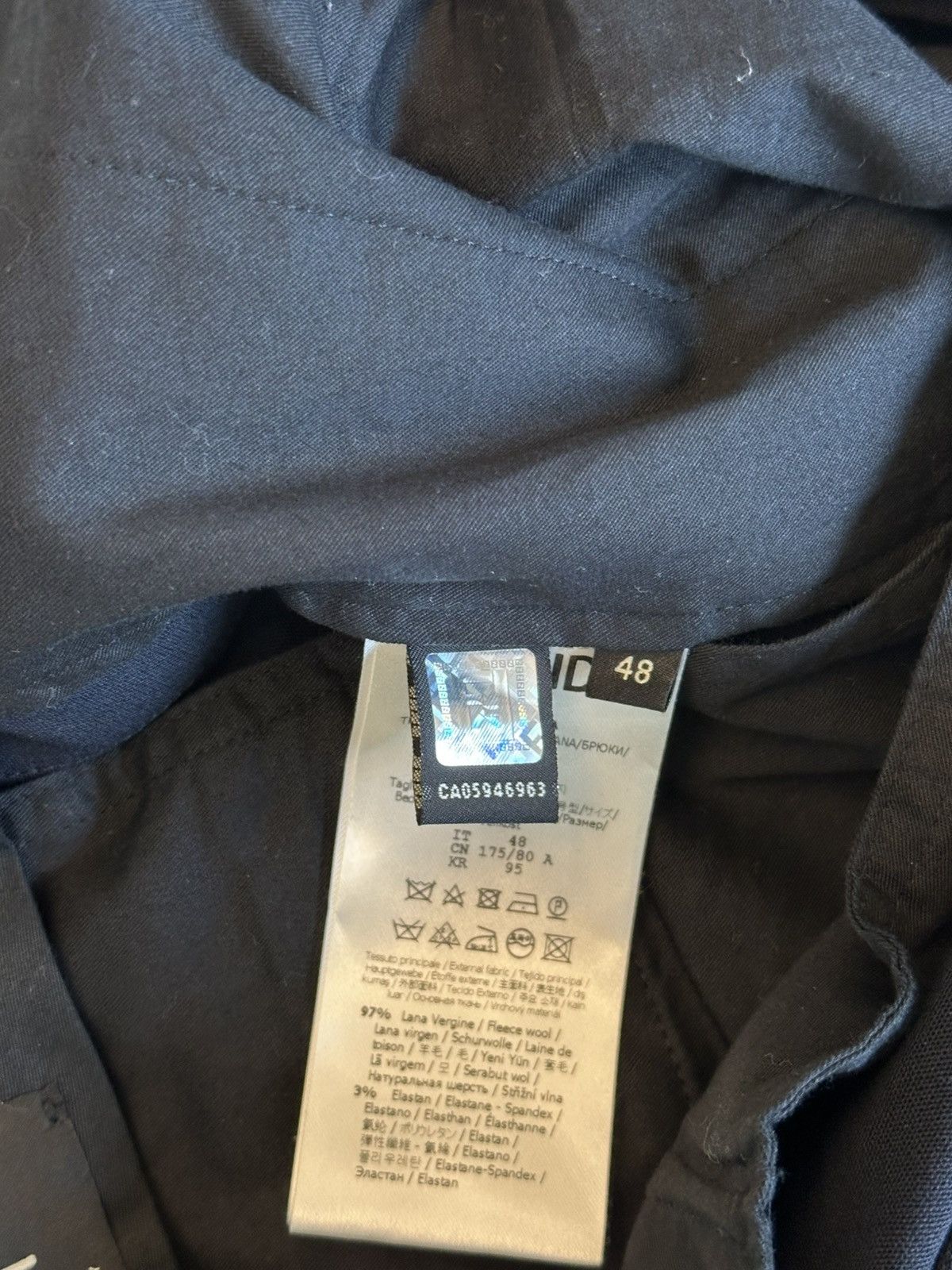 Fendi Fendi suit pant monogram Size 48R - 6 Thumbnail